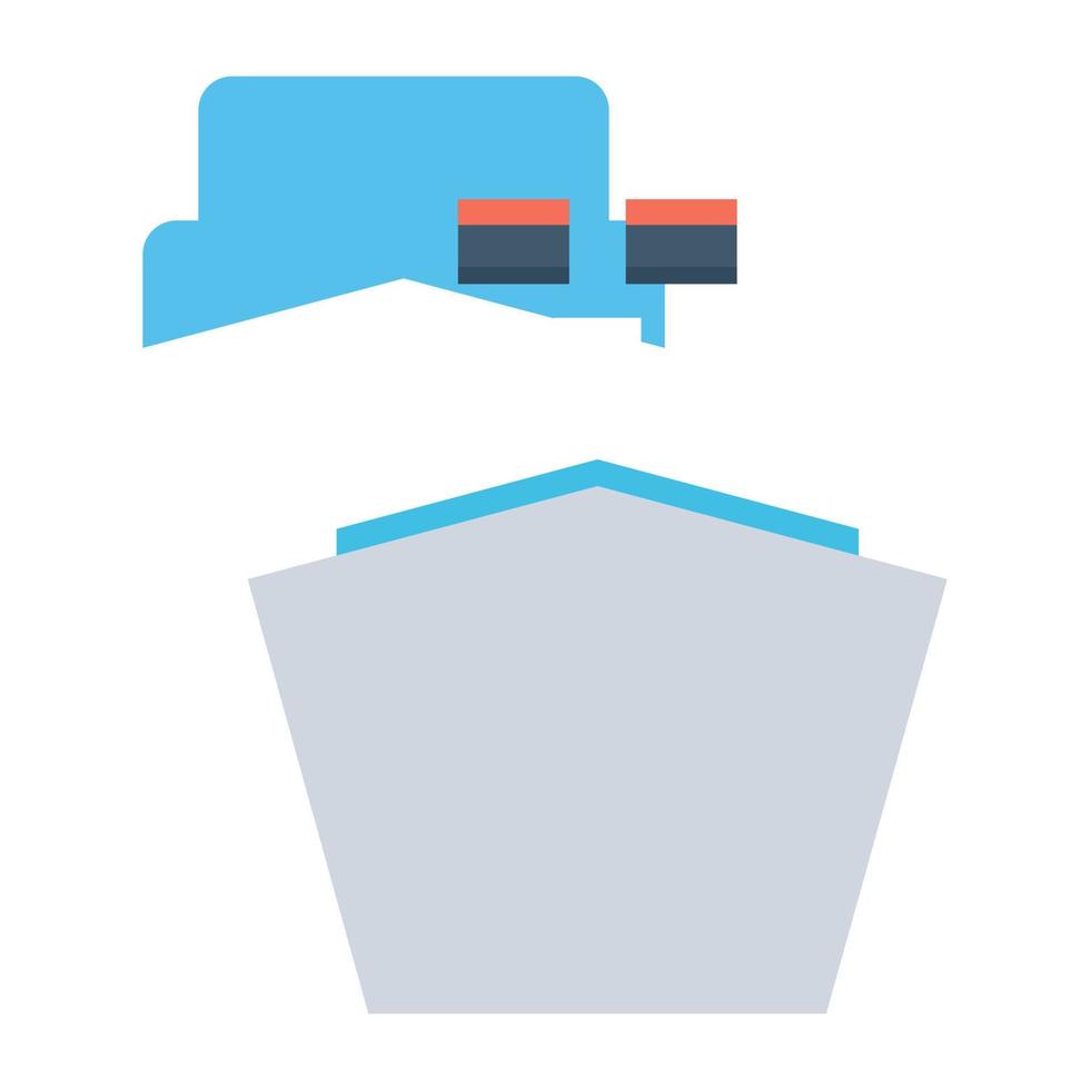Trendy Ship Concepts vector