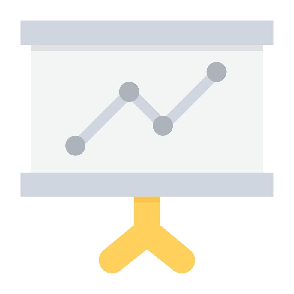 Graph Presentation Concepts vector