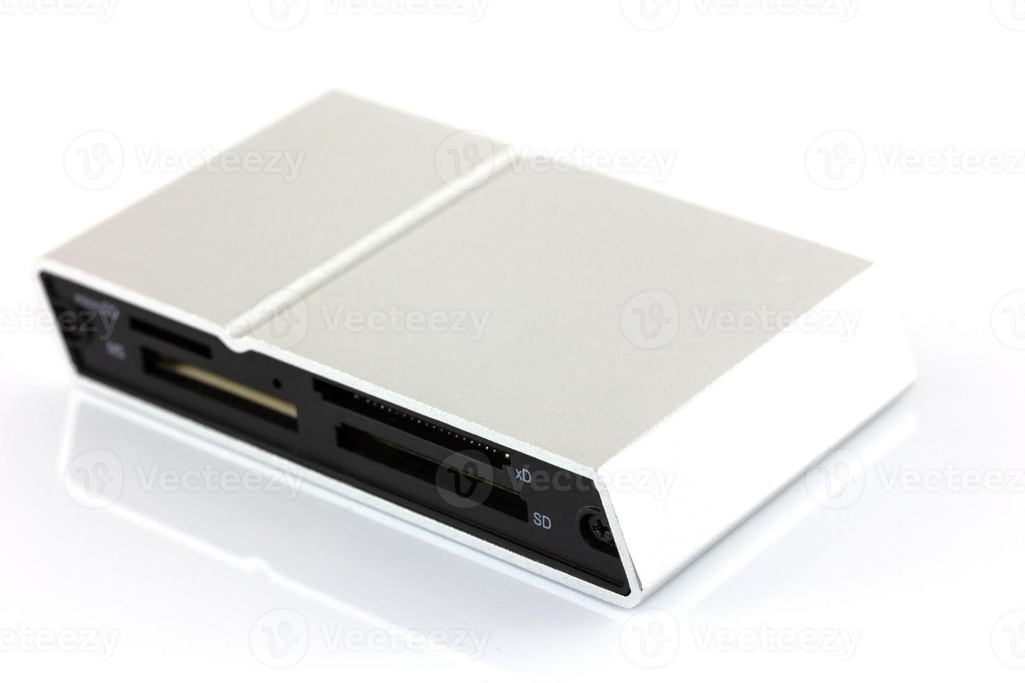 Card readers isolate on white background photo