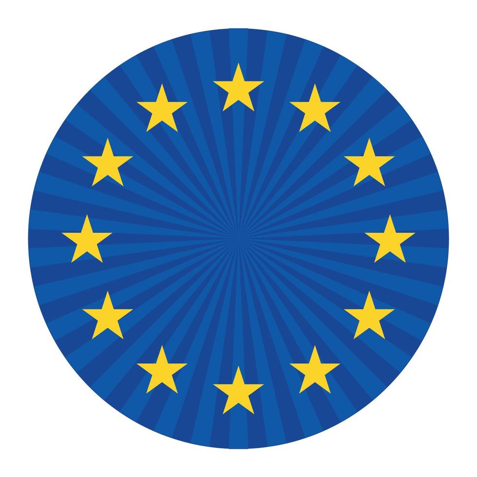Flag of the European Union vector