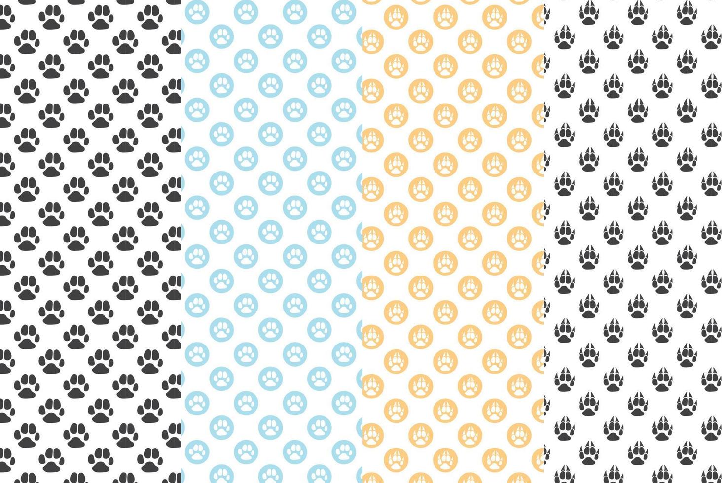 animal pattern design vector