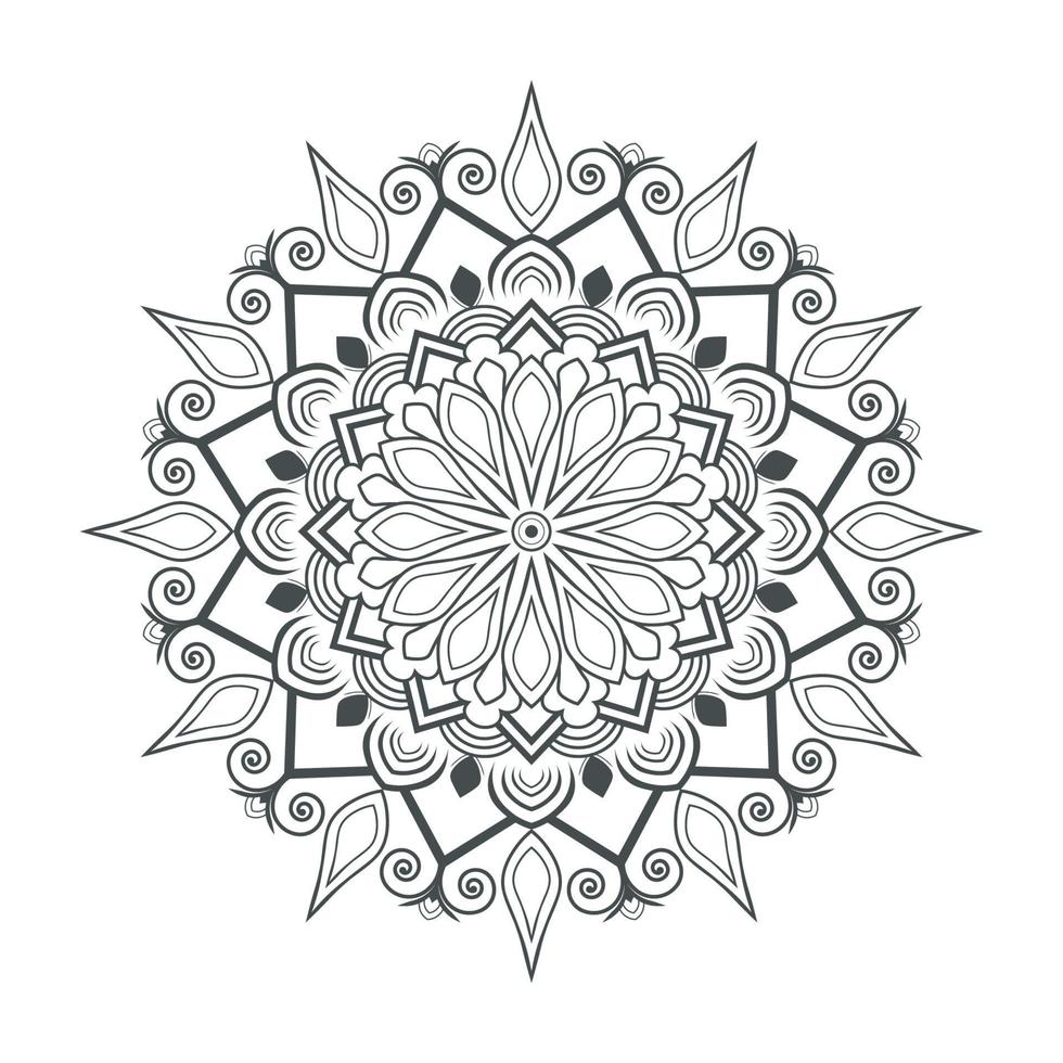 mandala design illustration vector