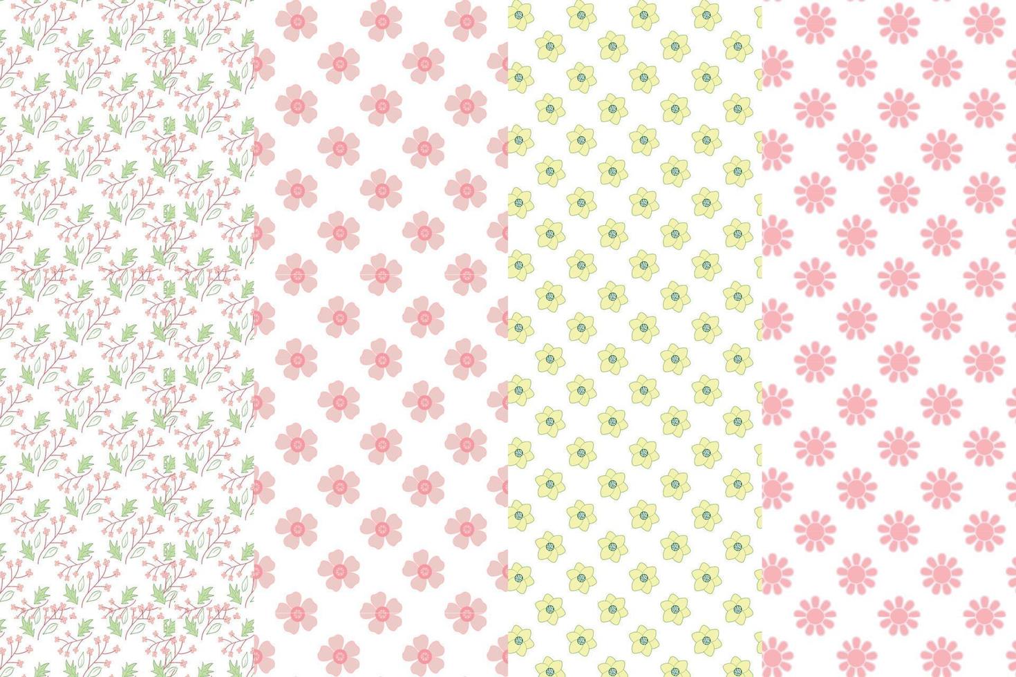 floral pattern design vector