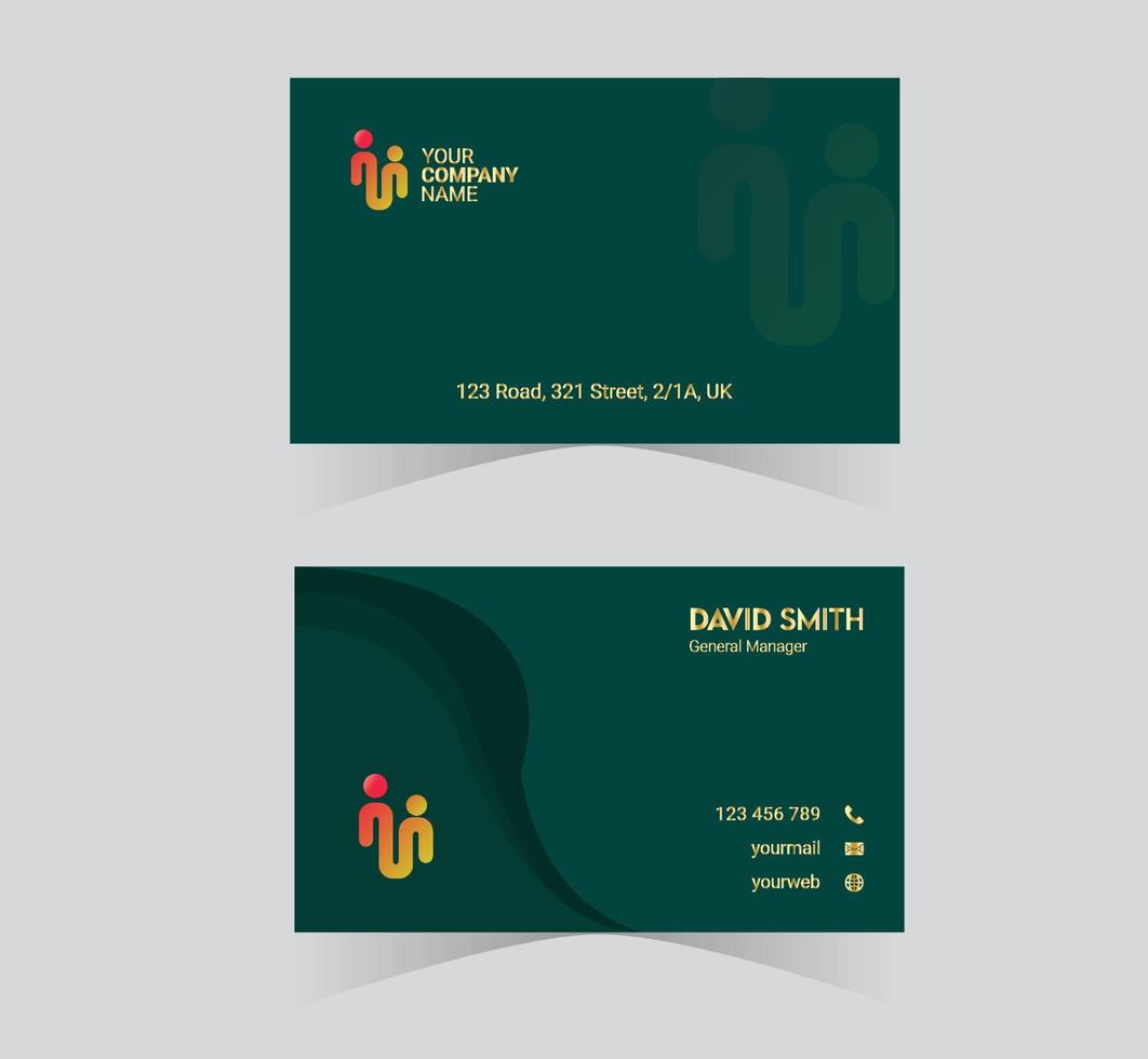 Luxury Business Card Design 4 vector