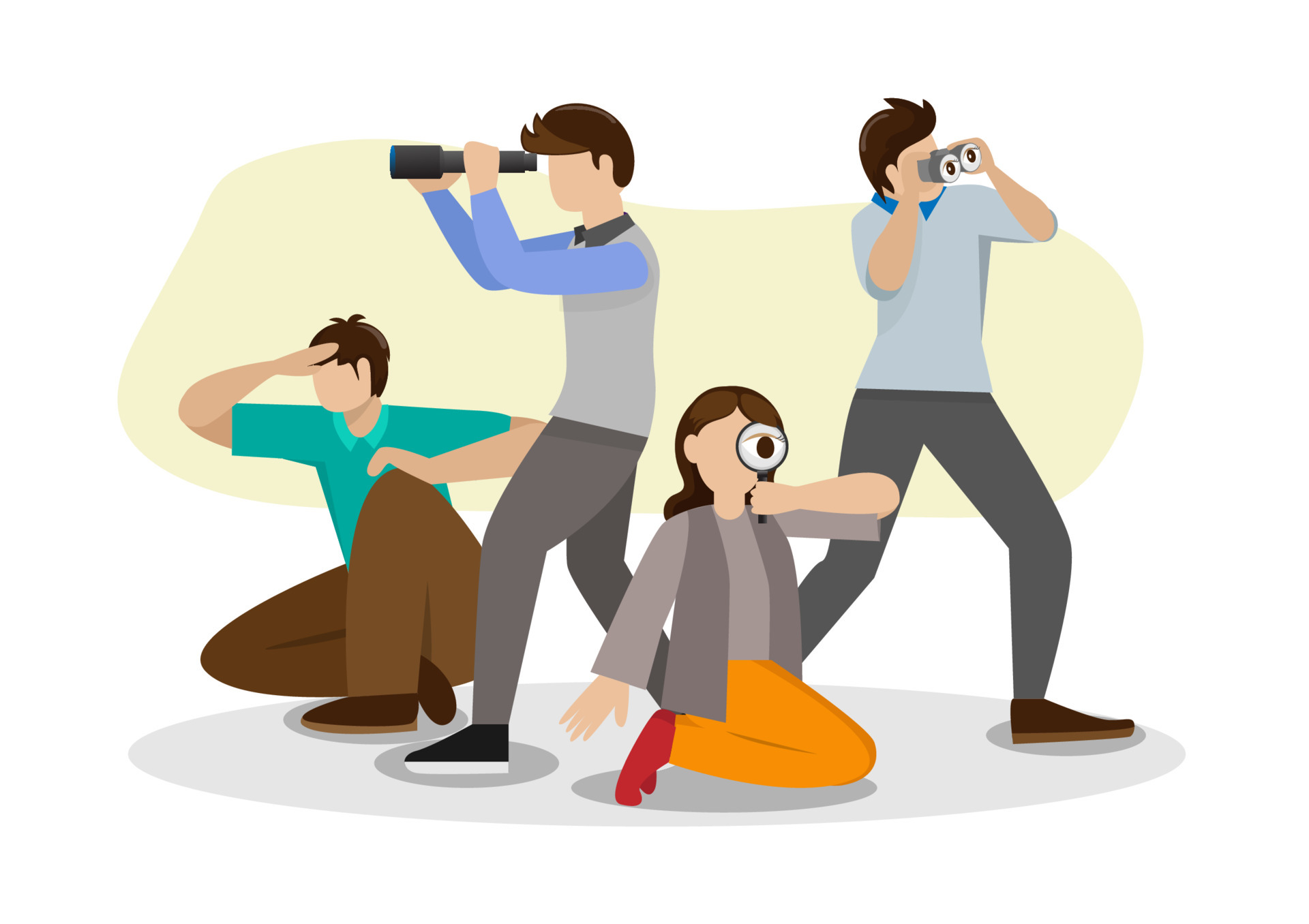 Ideas for finding decision-making opportunities, new business ideas, or employees who are looking for future development direction. Flat style cartoon illustration vector 5604580 Vector Art at Vecteezy Ideas for finding decision-making opportunities, new business ideas, or employees who are looking for future development direction. Flat style cartoon illustration vector 5604580 Vector Art at Vecteezy