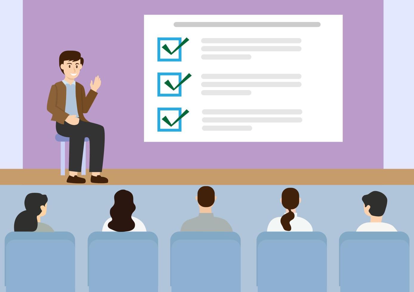 Coaching and Mentoring self development online training course corporate education company workshop vector illustration with icons and letters