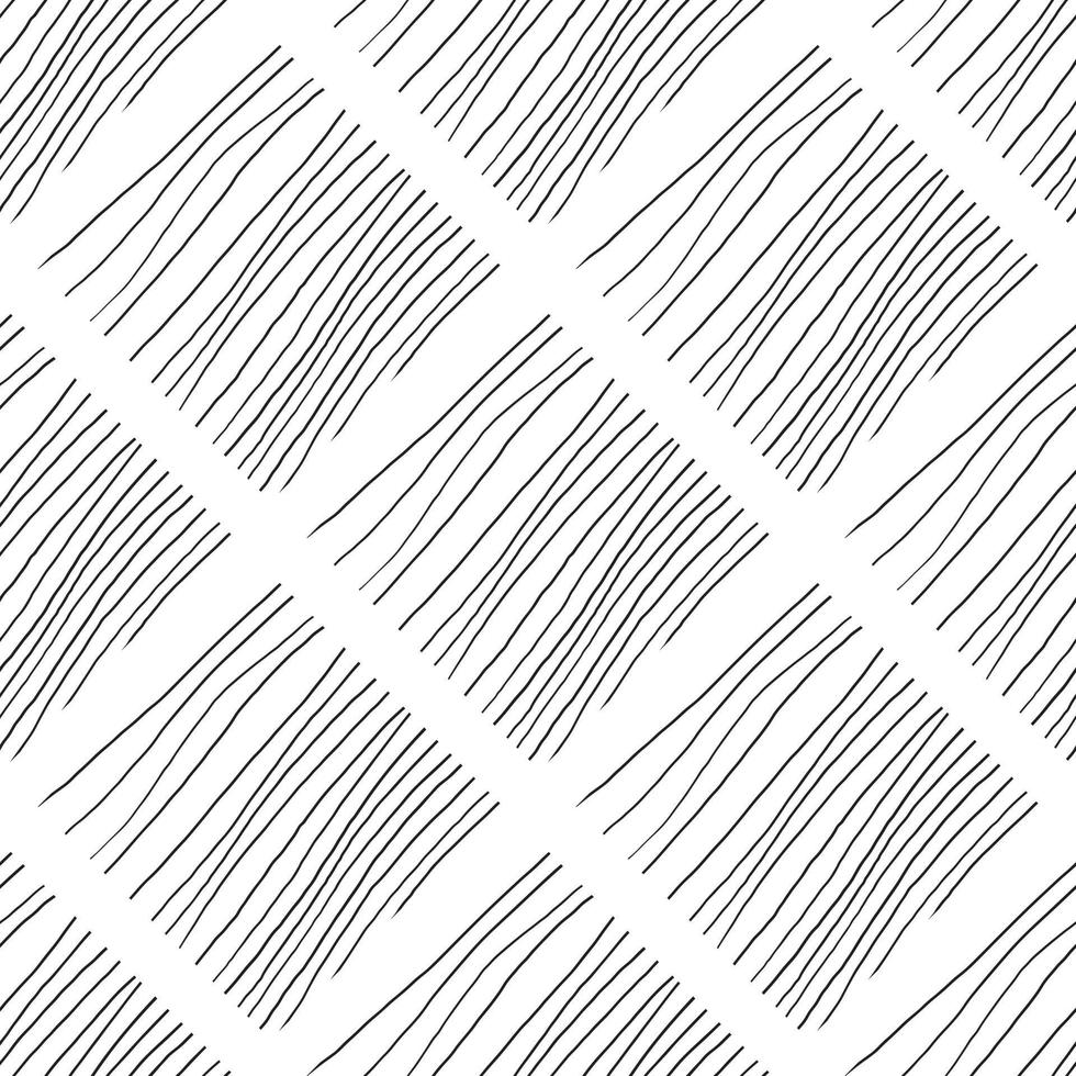 Abstract background with lines. Black and white chaotic lines vector