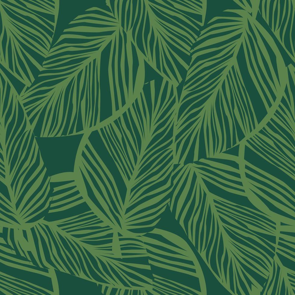 abstract-exotic-plant-seamless-pattern-on-green-background-green-leaf