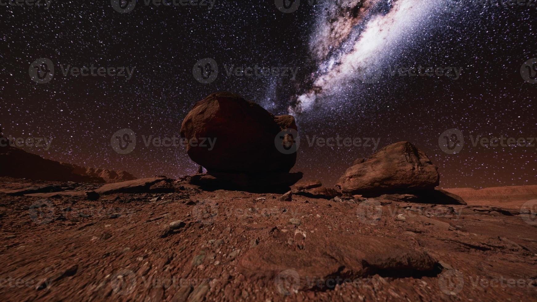 milky way at natural stone park the grand canyon photo