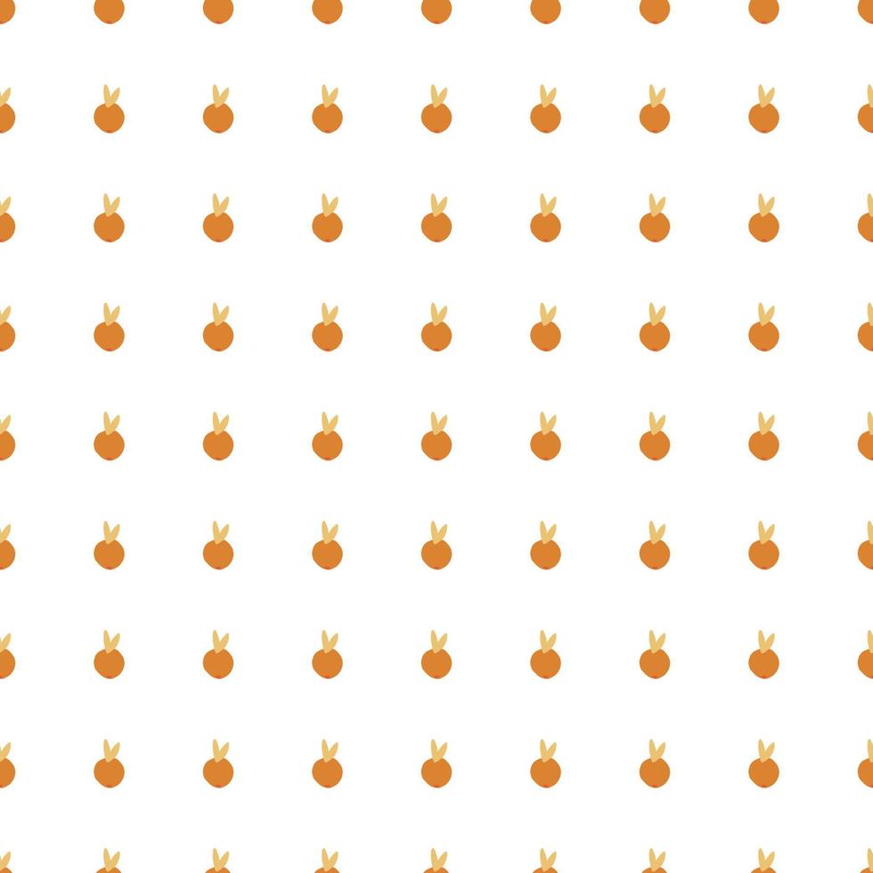 Cute citrus fruit seamless pattern. Fruits endless wallpaper. Cute doodle food backdrop. vector