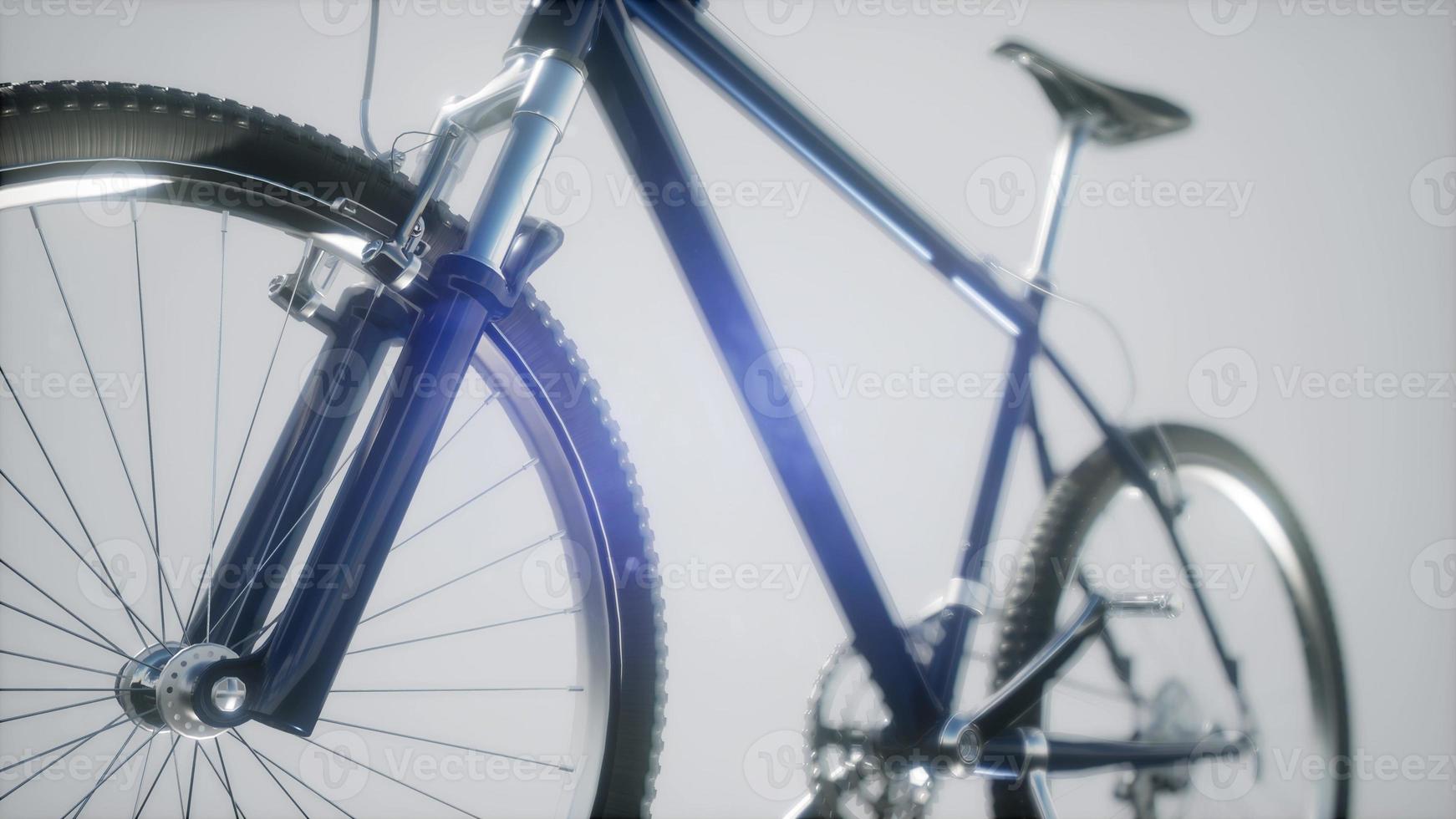 mountain sport bike in studio photo
