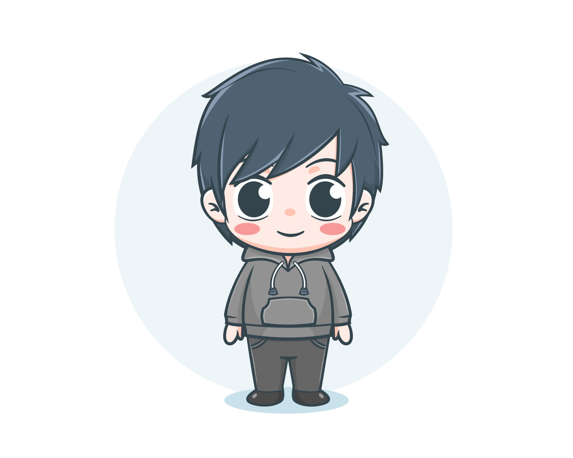 Cute boy wearing hoodie cartoon illustration 5610578 Vector Art at Vecteezy Cute boy wearing hoodie cartoon illustration 5610578 Vector Art at Vecteezy