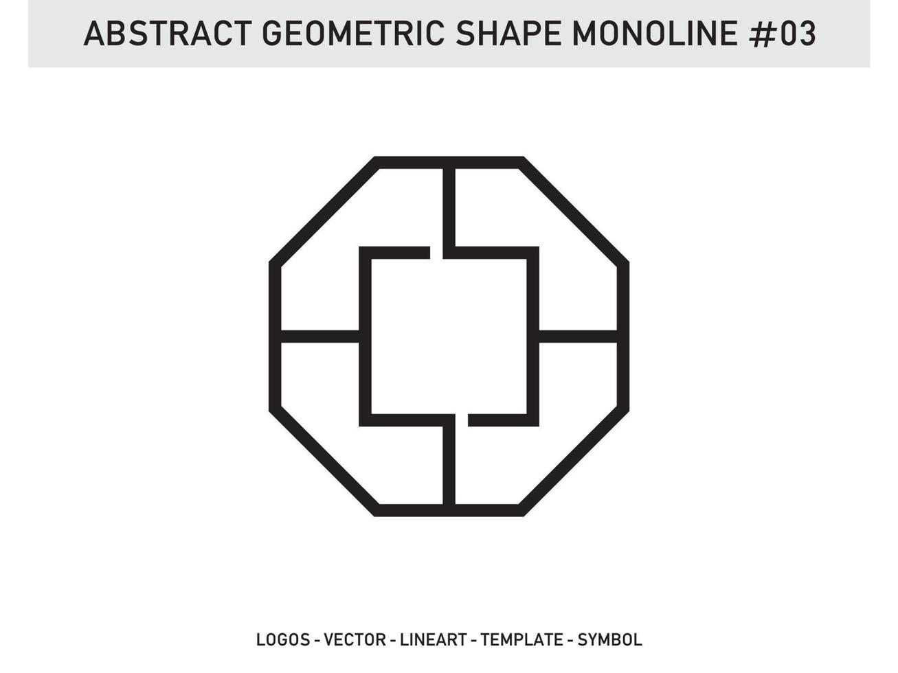 azulejo diseño abstracto forma geométrica monoline vector gratis