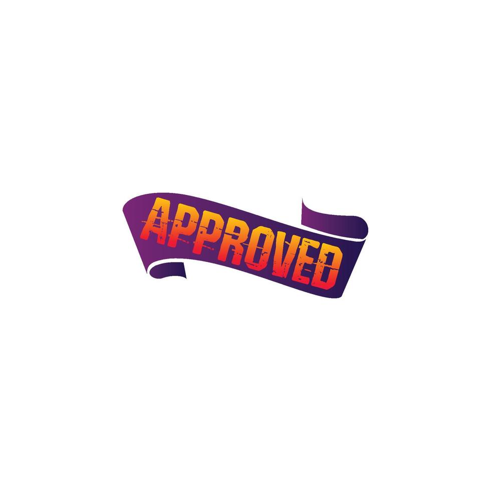 approved, stamp,colorful approved sign vector