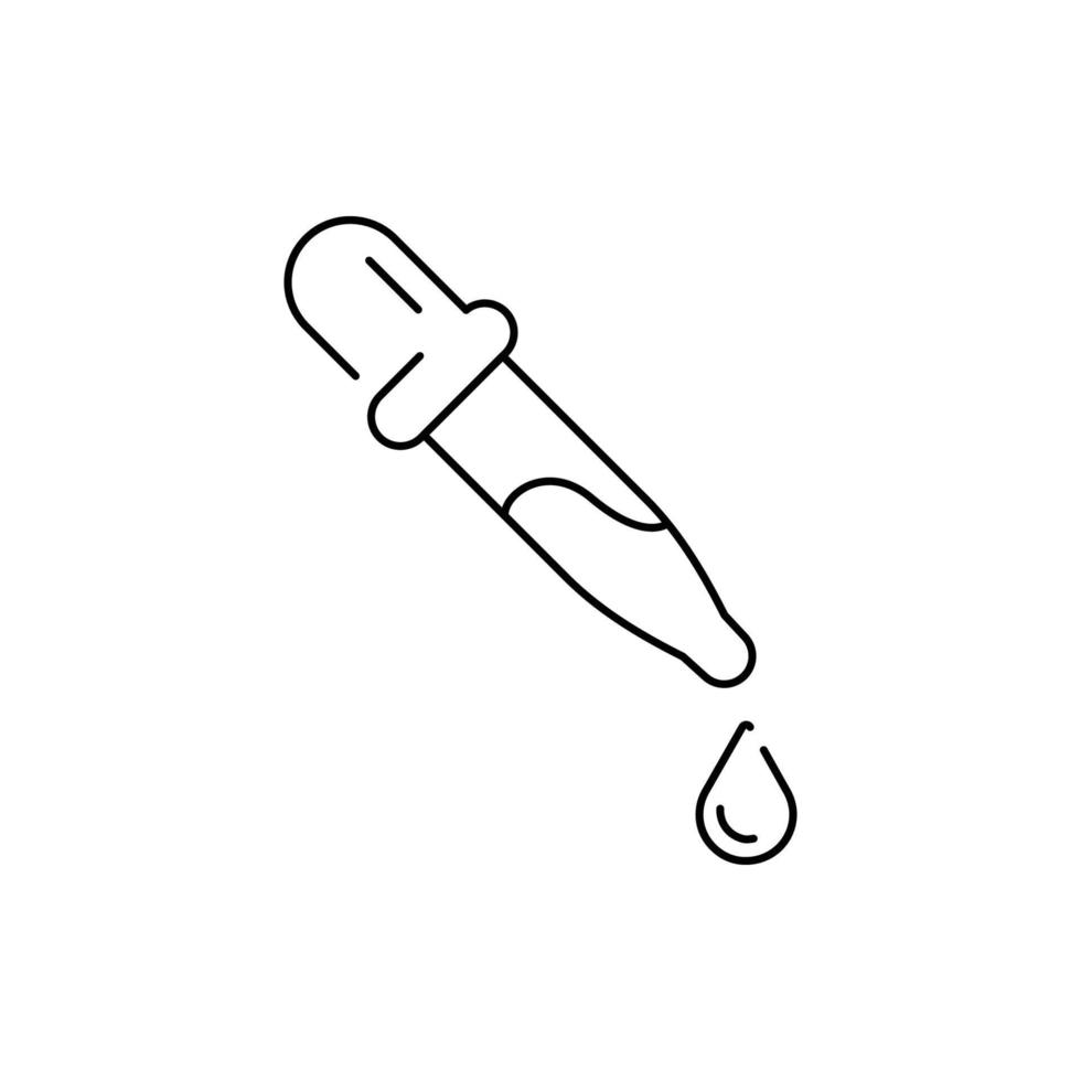 Color droper icon vector