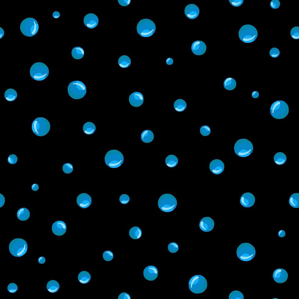water bubbles seamless pattern Abstract geometrical circle wallpaper. vector