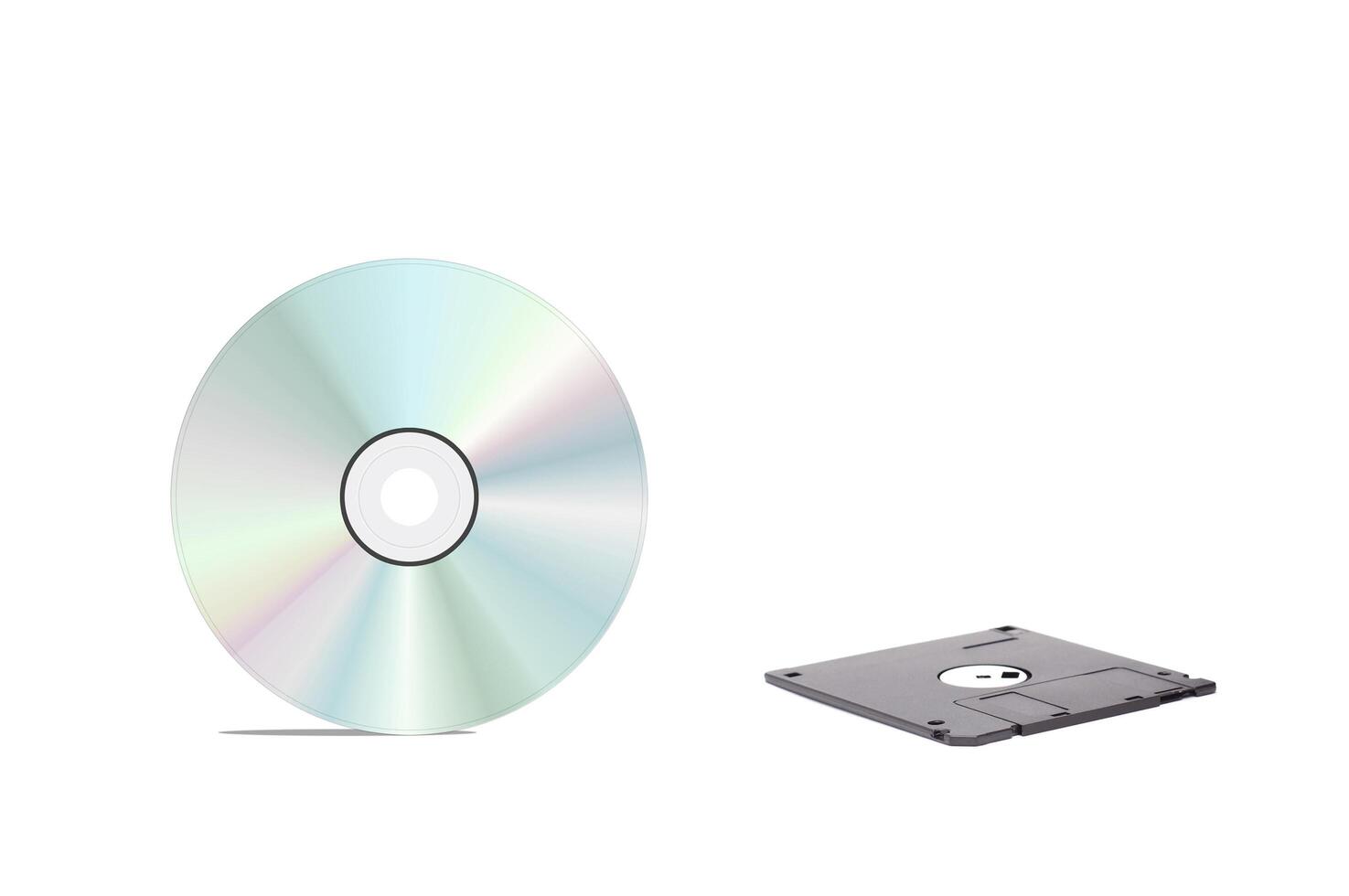 Floppy disk and cd 5616556 Stock Photo at Vecteezy