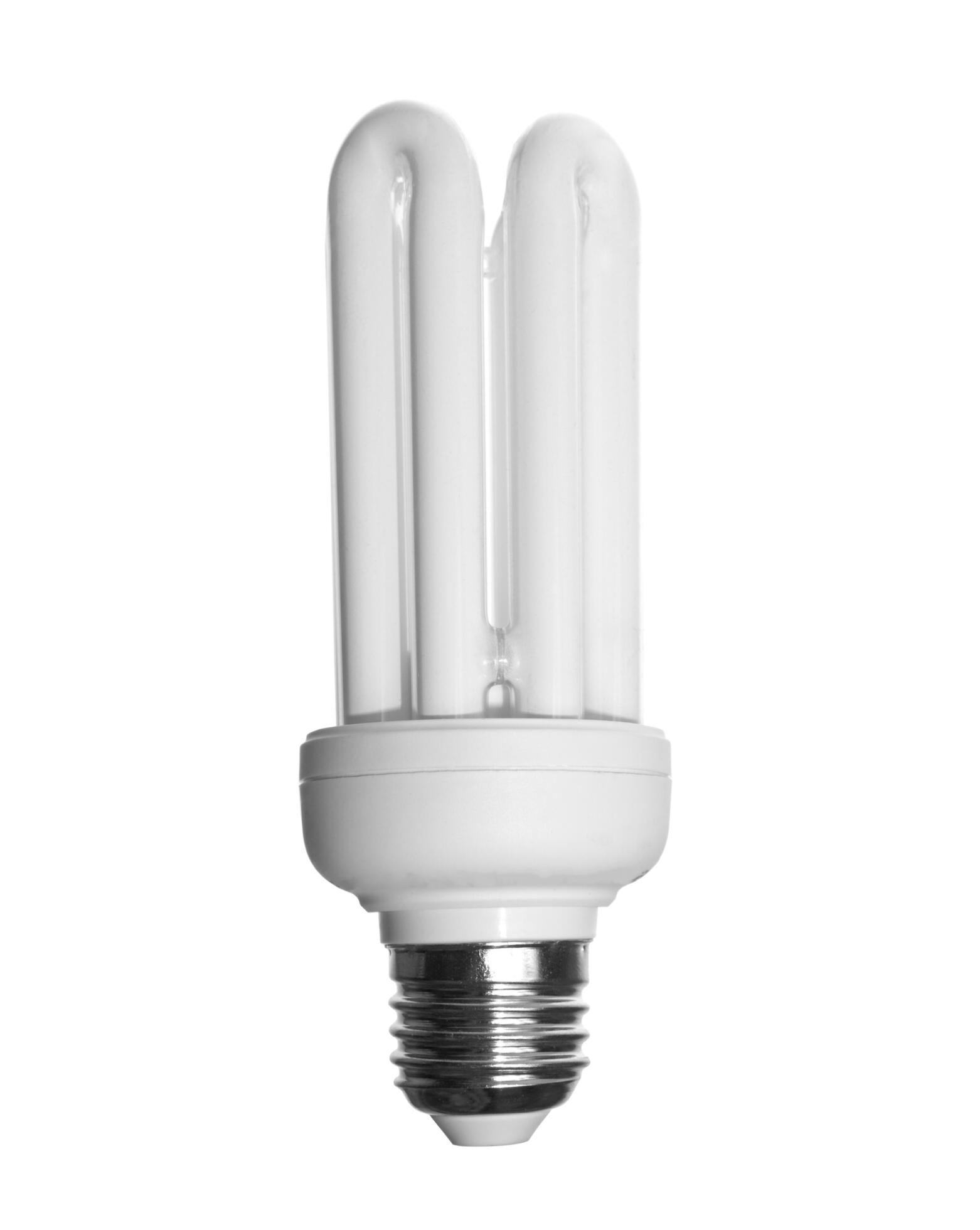 Energy saving compact fluorescent light bulb 5616563 Stock Photo at