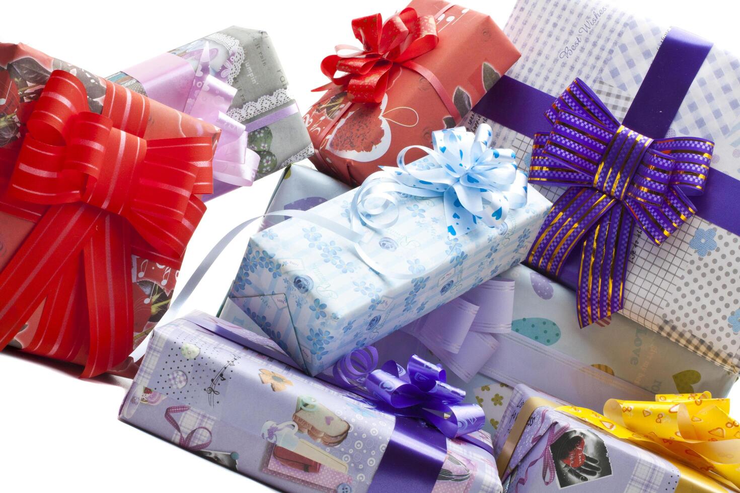 Gift boxes background 5616712 Stock Photo at Vecteezy