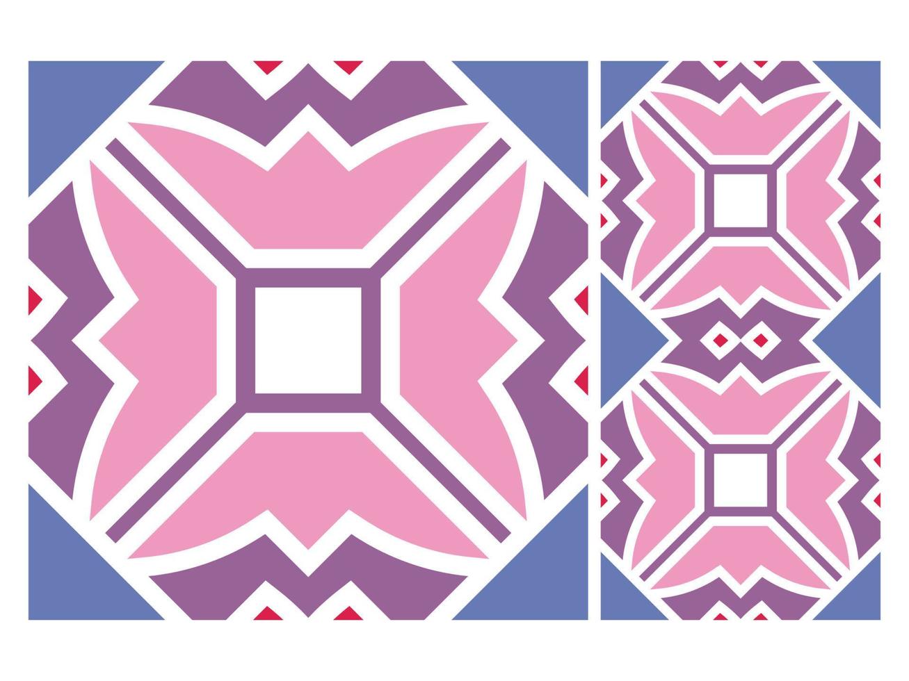 Modern Seamless Pattern Colorful Design Tile Motif Free Vector