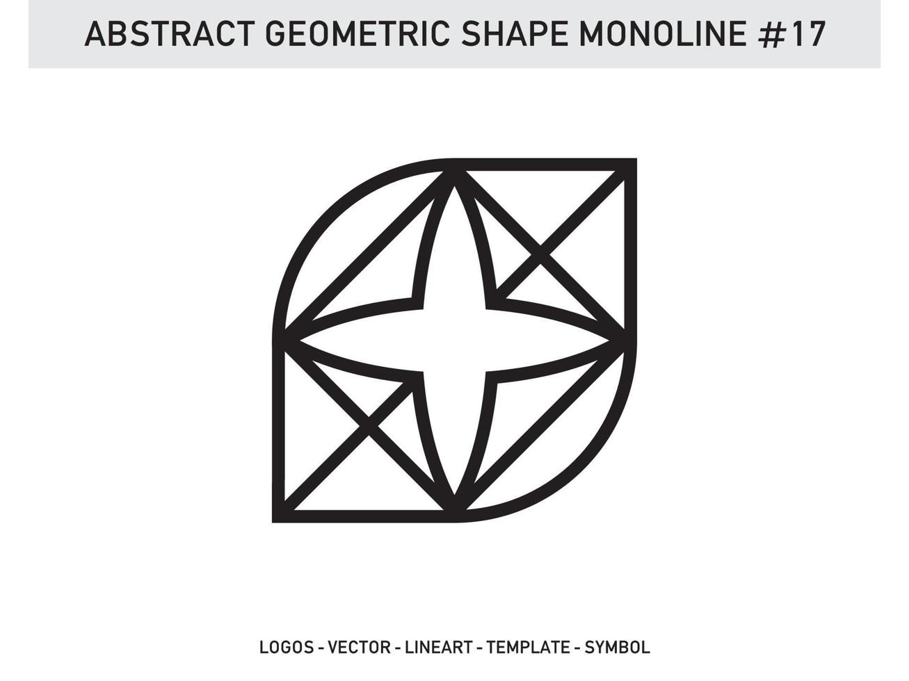 Ornament Monoline Geometric Element Symbol Tile Free vector