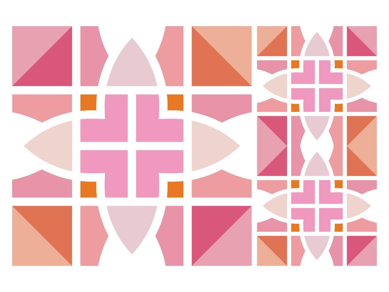 Modern Seamless Pattern Colorful Design Tile Motif Free Vector