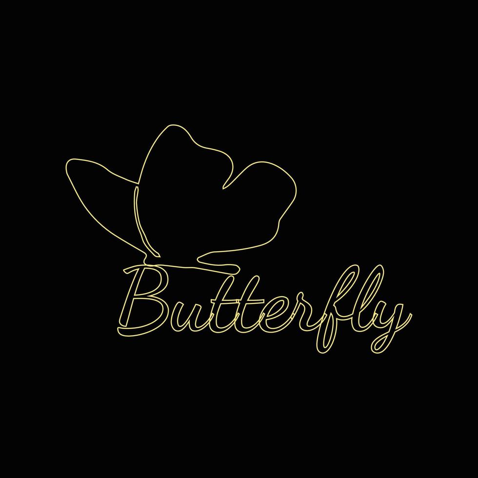 Butterfly T Shirt Design vector