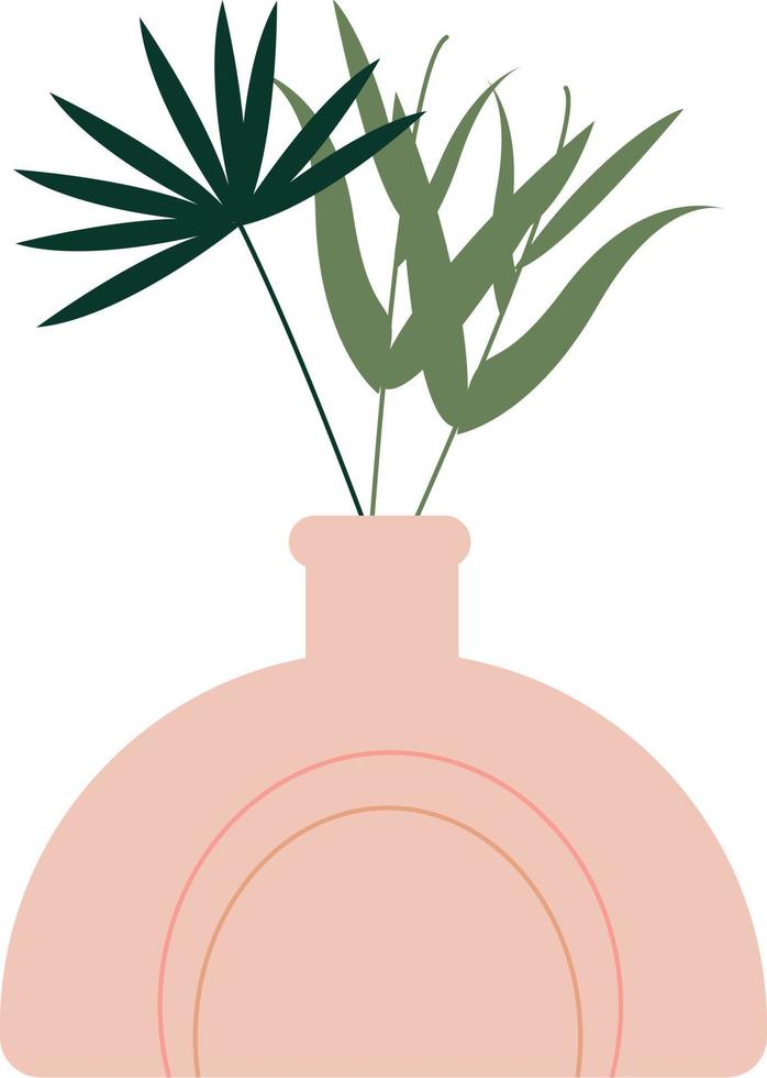 Aesthetic Indoor Plants vector