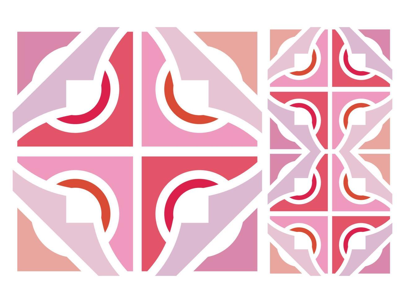 Modern Seamless Pattern Colorful Design Tile Motif Free Vector