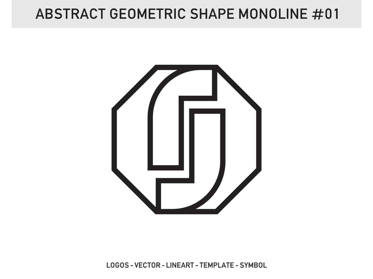 patrón de diseño de mosaico monoline de forma geométrica abstracta sin costura pro gratis vector