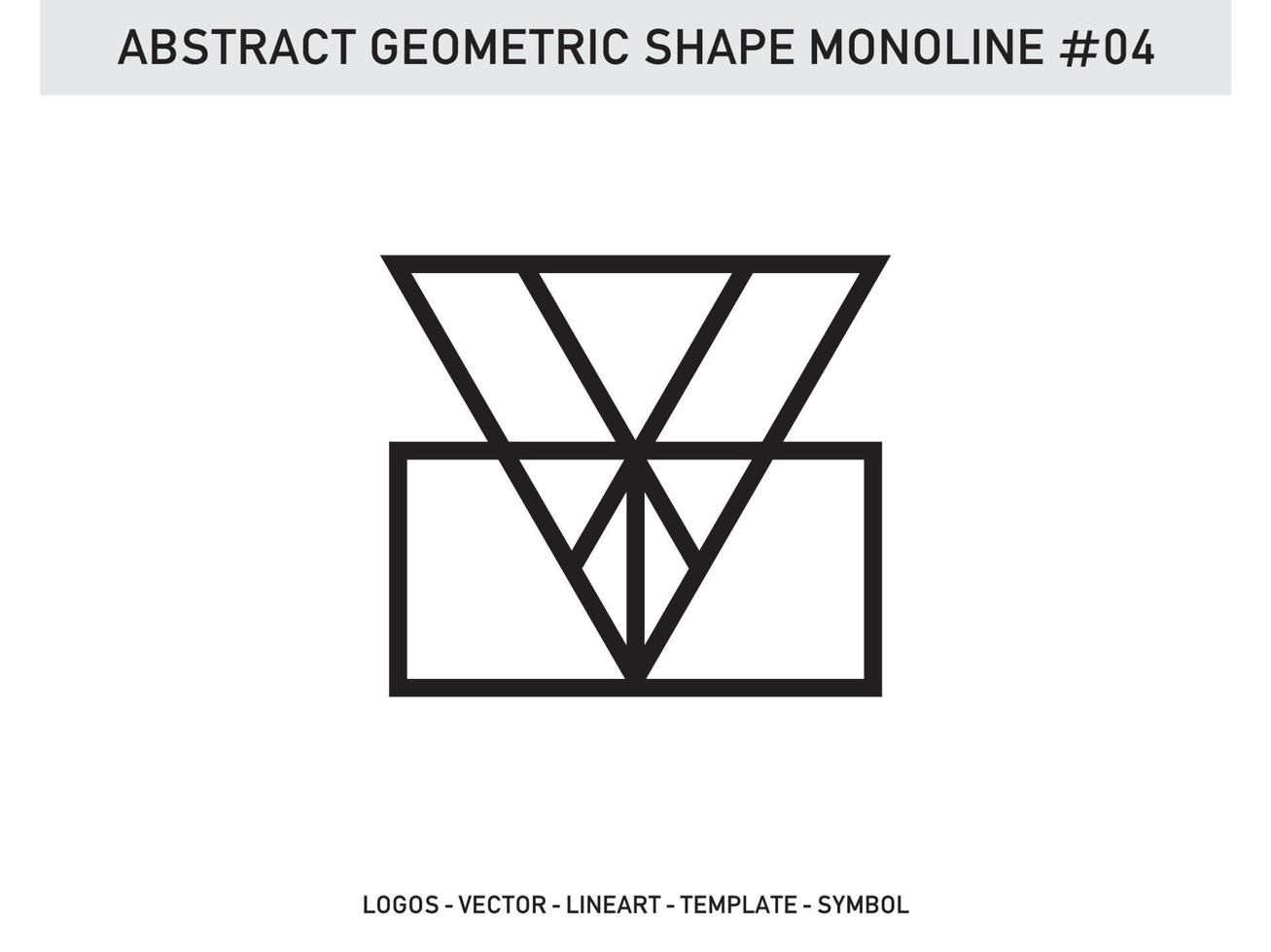 azulejo diseño abstracto forma geométrica monoline vector gratis