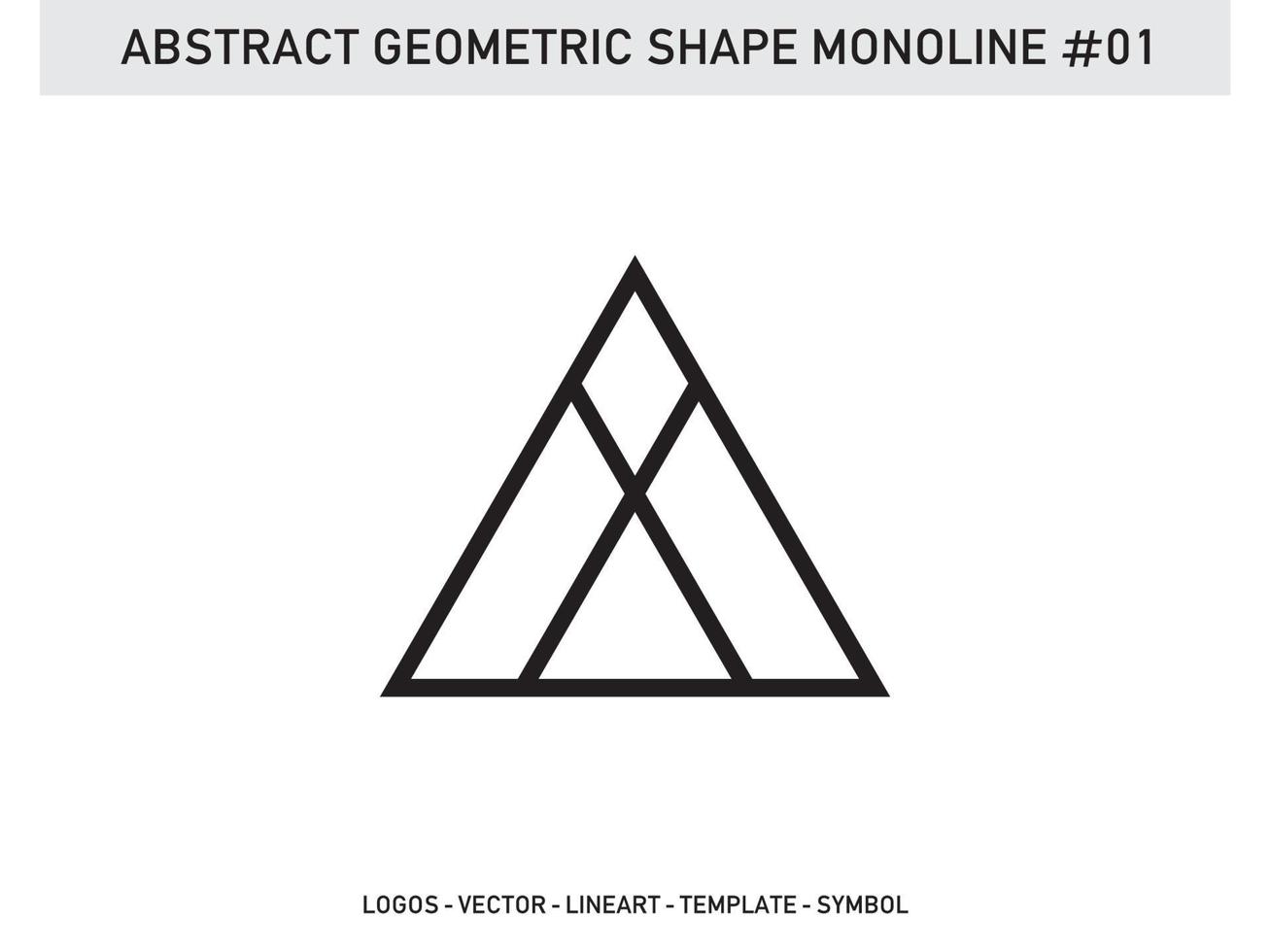 patrón de diseño de mosaico monoline de forma geométrica abstracta sin costura pro gratis vector