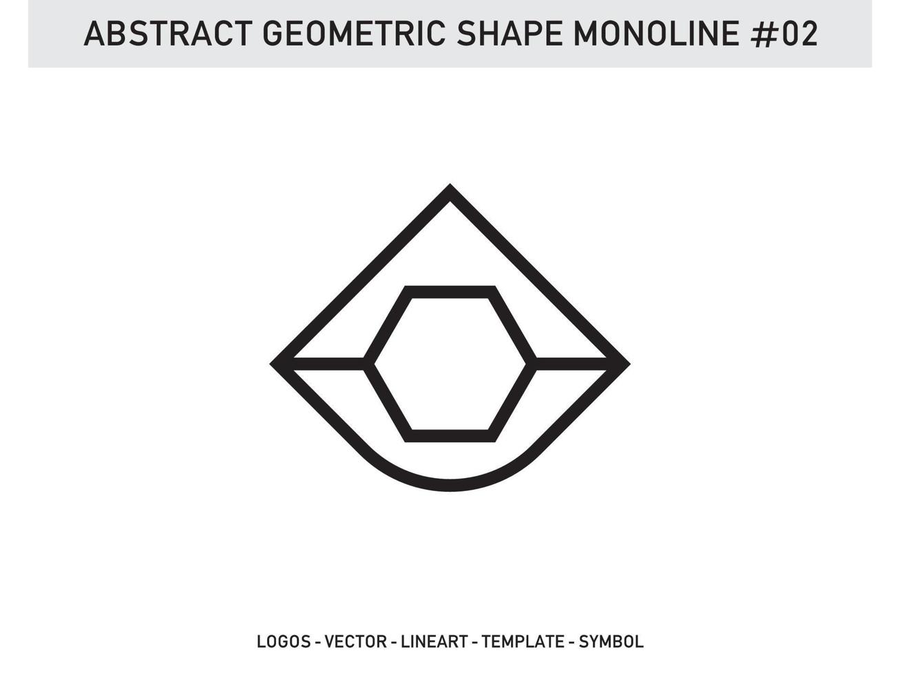 azulejo diseño abstracto forma geométrica monoline vector gratis