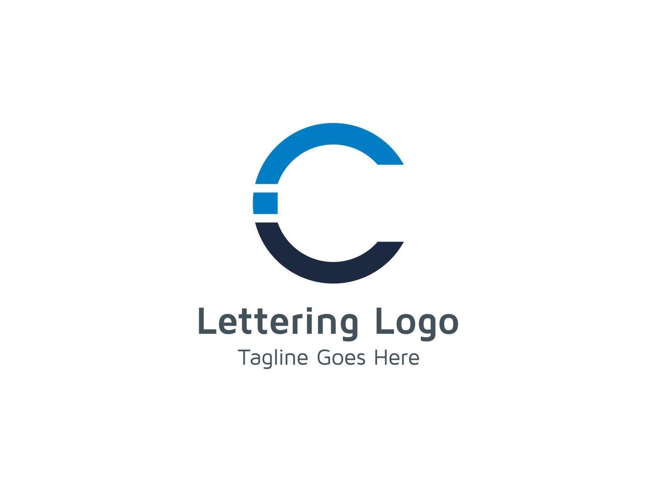 Letter C Vector Design Clipart Illustration Symbol Logo Template Pro Vector