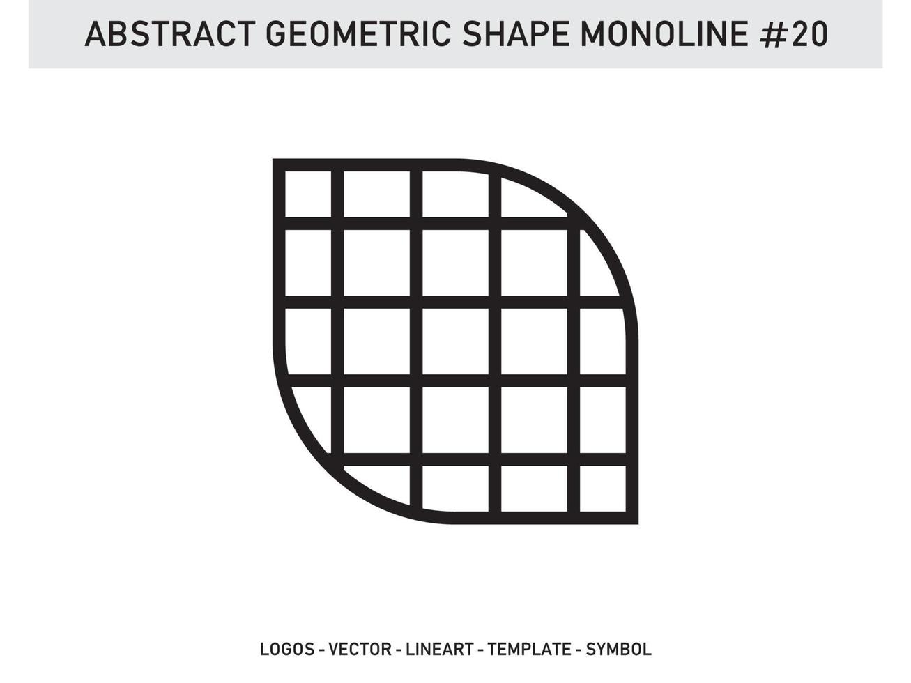 ornamento monoline geométrico elemento símbolo azulejo gratis vector