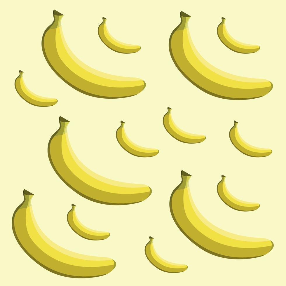 Cartoon bananas. Peel banana, yellow fruit and bunch of bananas. Tropical fruits, banana snack or vegetarian nutrition. Isolated vector illustration icons.