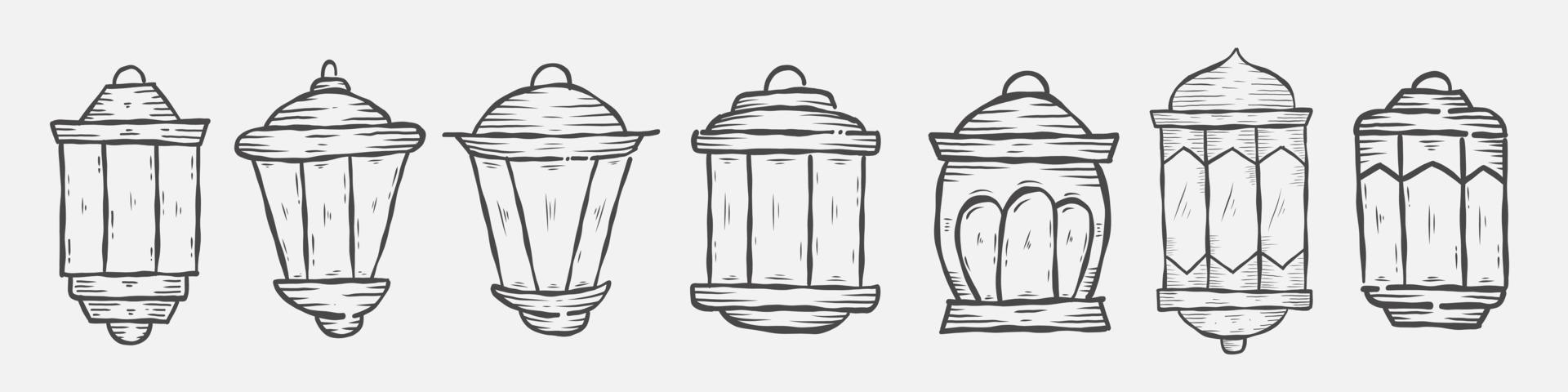 vector Hand Draw sketch of Lantern Stock Vector Vector And Low Budget  Royalty Free Image Pic ESY047049851  agefotostock