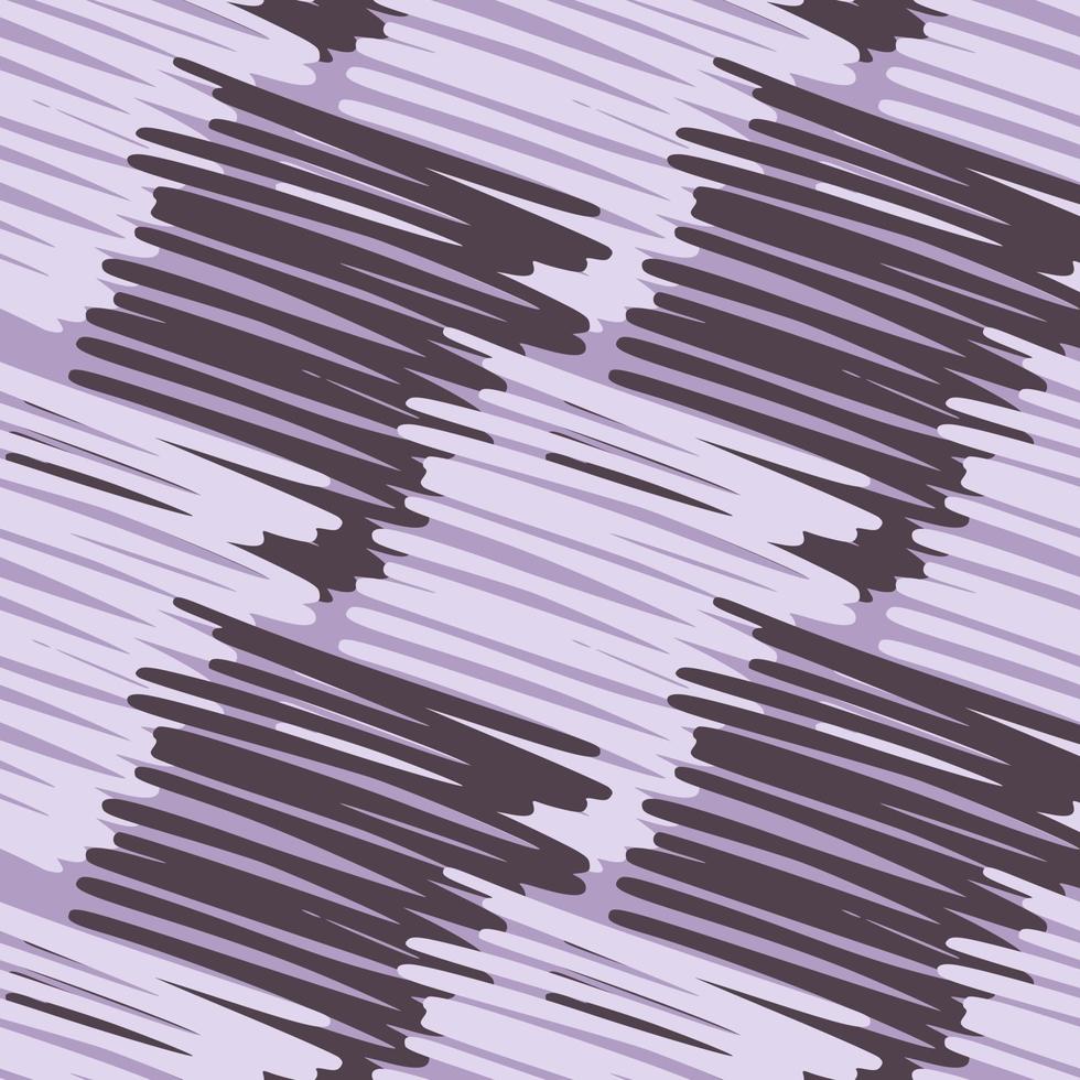 garabatos dibujados a mano de patrones sin fisuras. trazos de lápiz abstractos línea interminable fondo de pantalla. papel pintado de camuflaje. vector