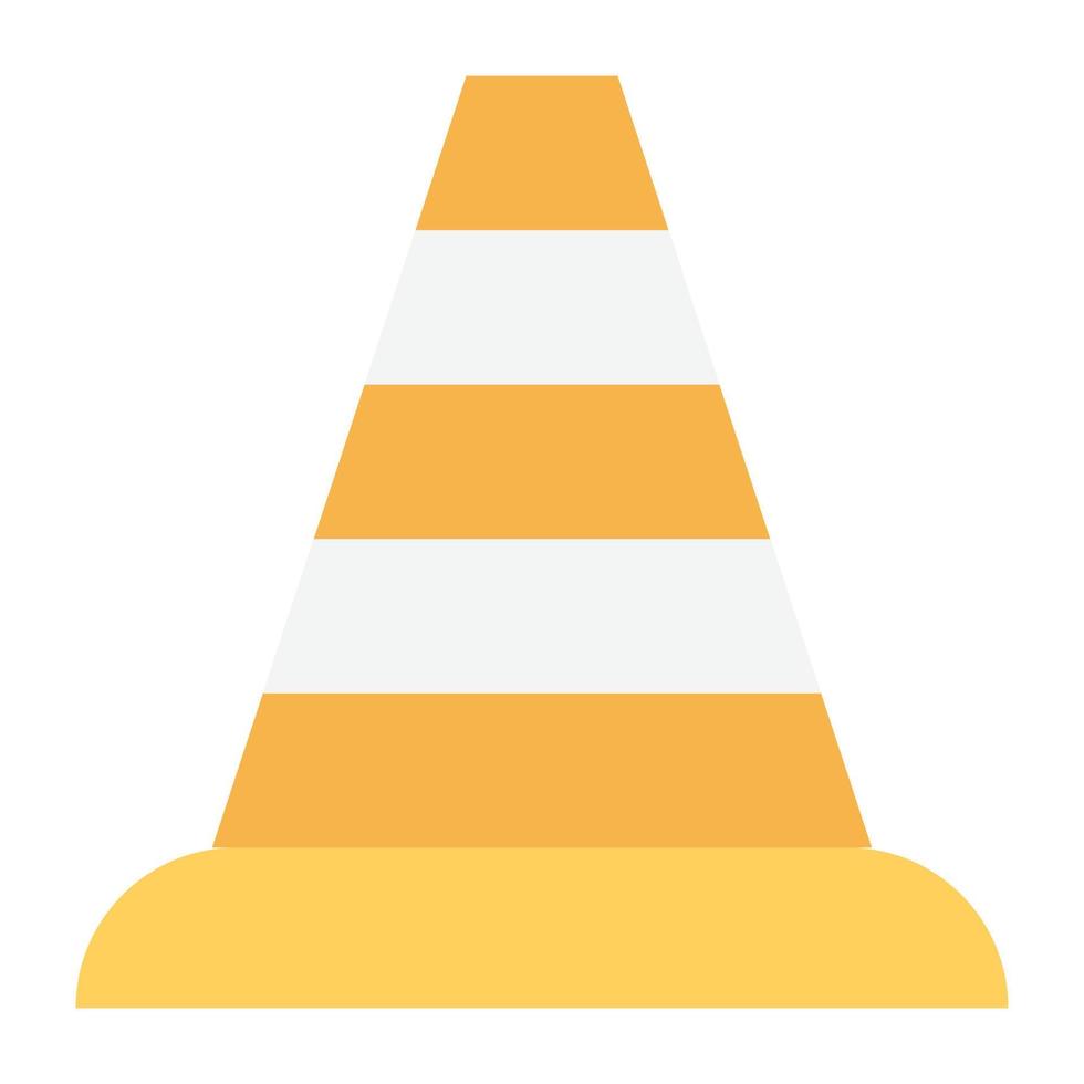 Traffic Cone Concepts vector