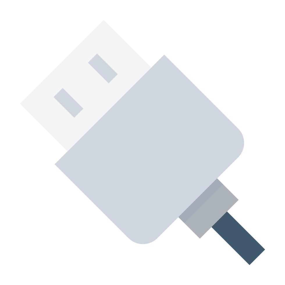 Usb Plug Concepts vector