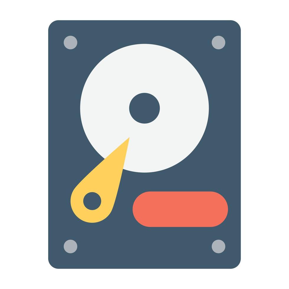 Hard Disk Concepts vector