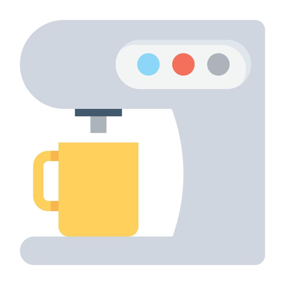 conceptos de maquinas de cafe vector