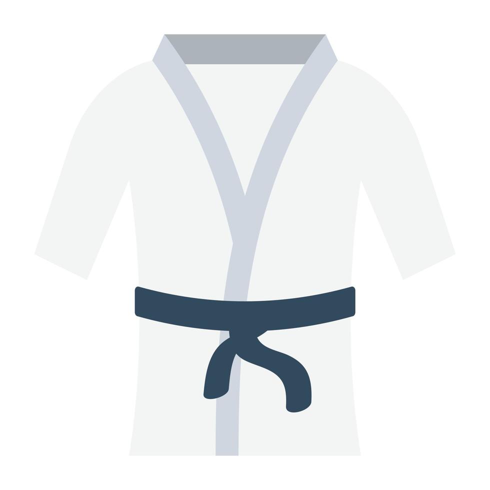 Judo Suits Concepts vector