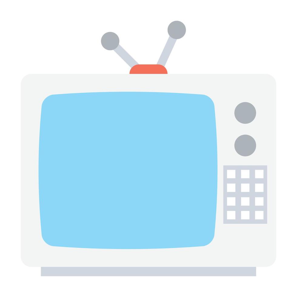 conceptos de tv retro vector