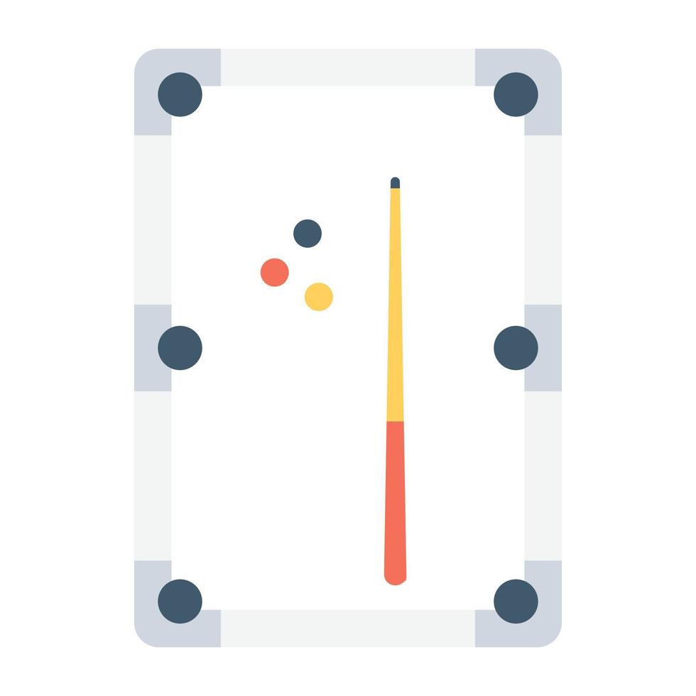 Billiard Table Concepts vector