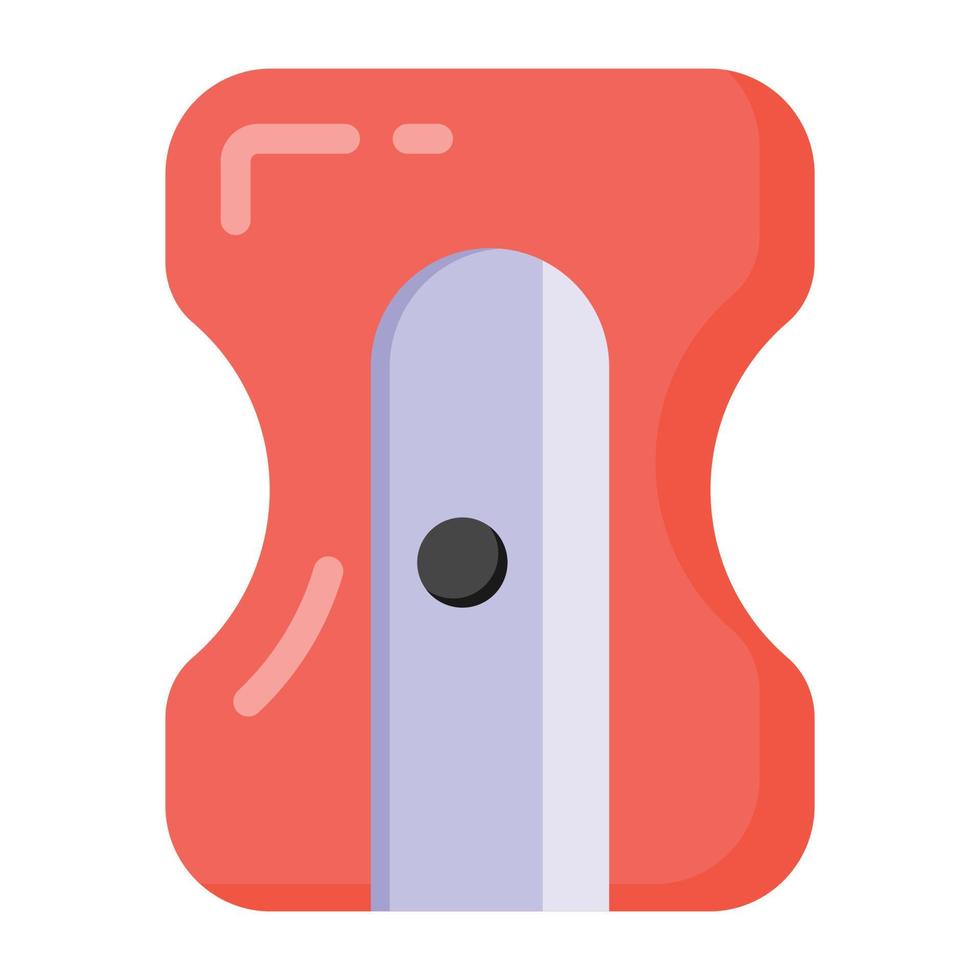 Pencil sharpener icon, vector design of pencil grinder