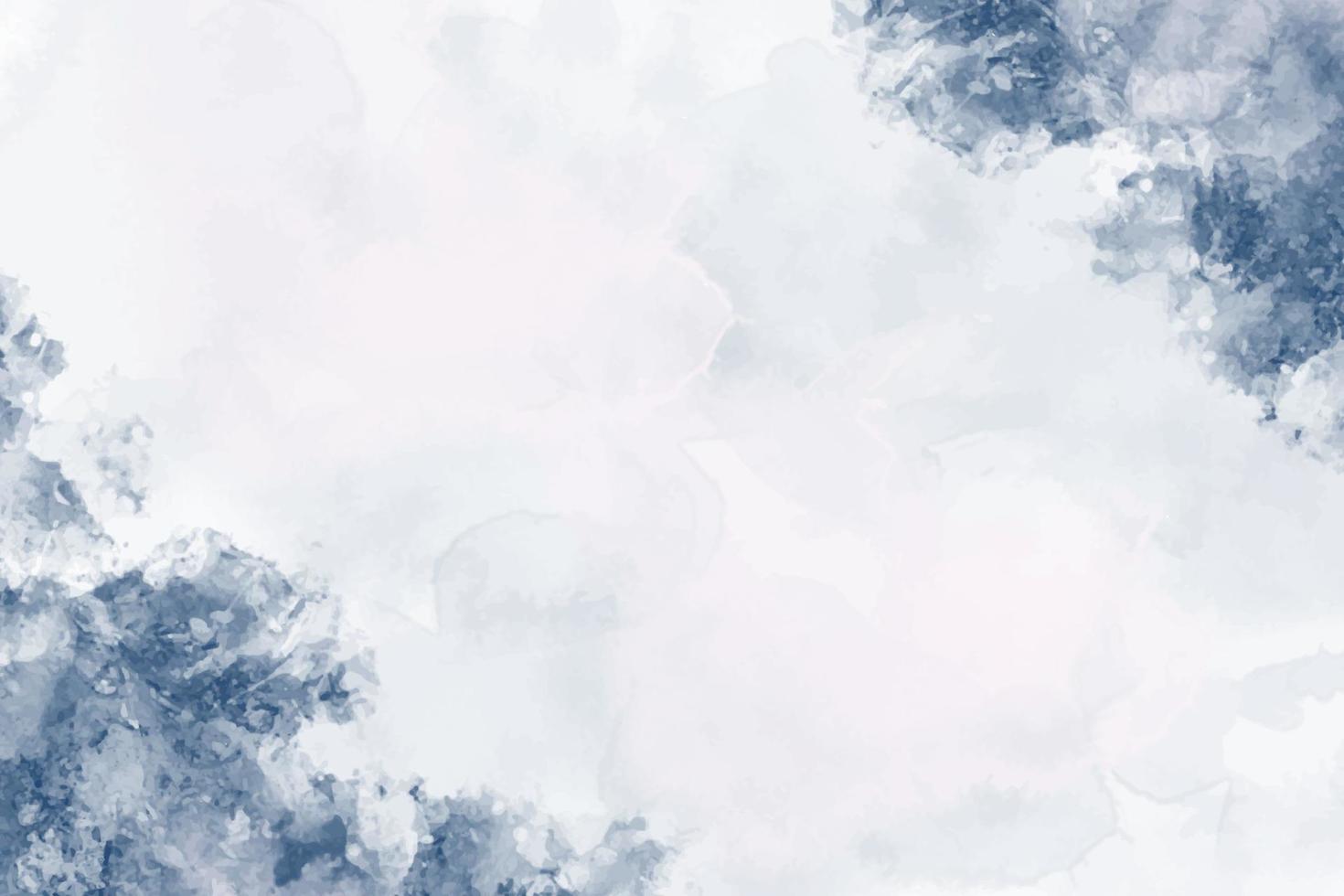 Abstract splashed watercolor textured background vector