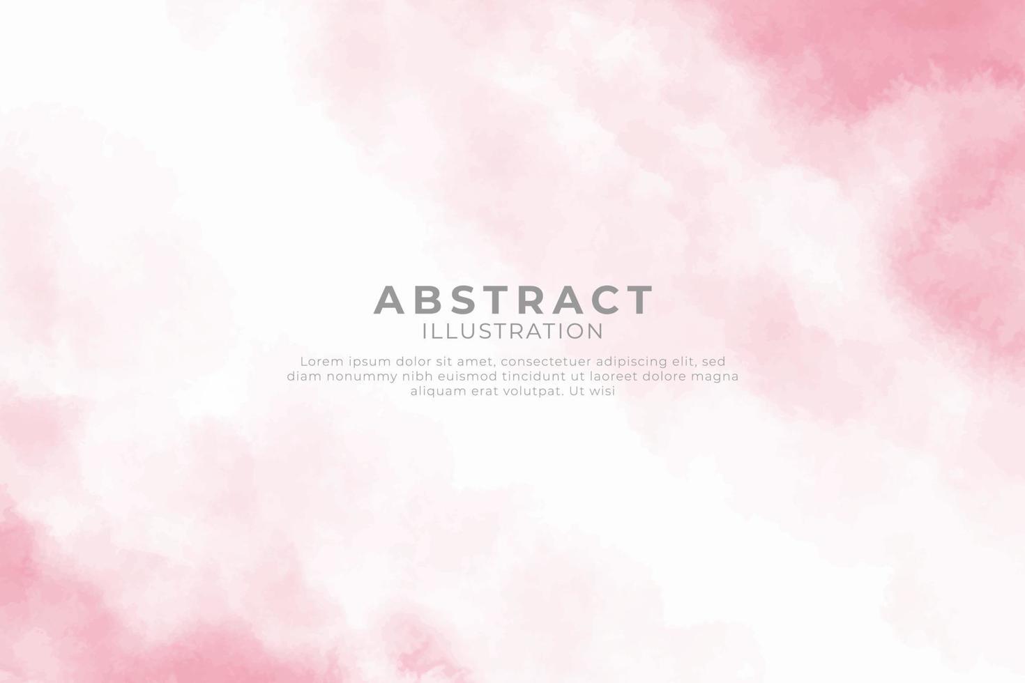 Abstract splashed watercolor textured background vector