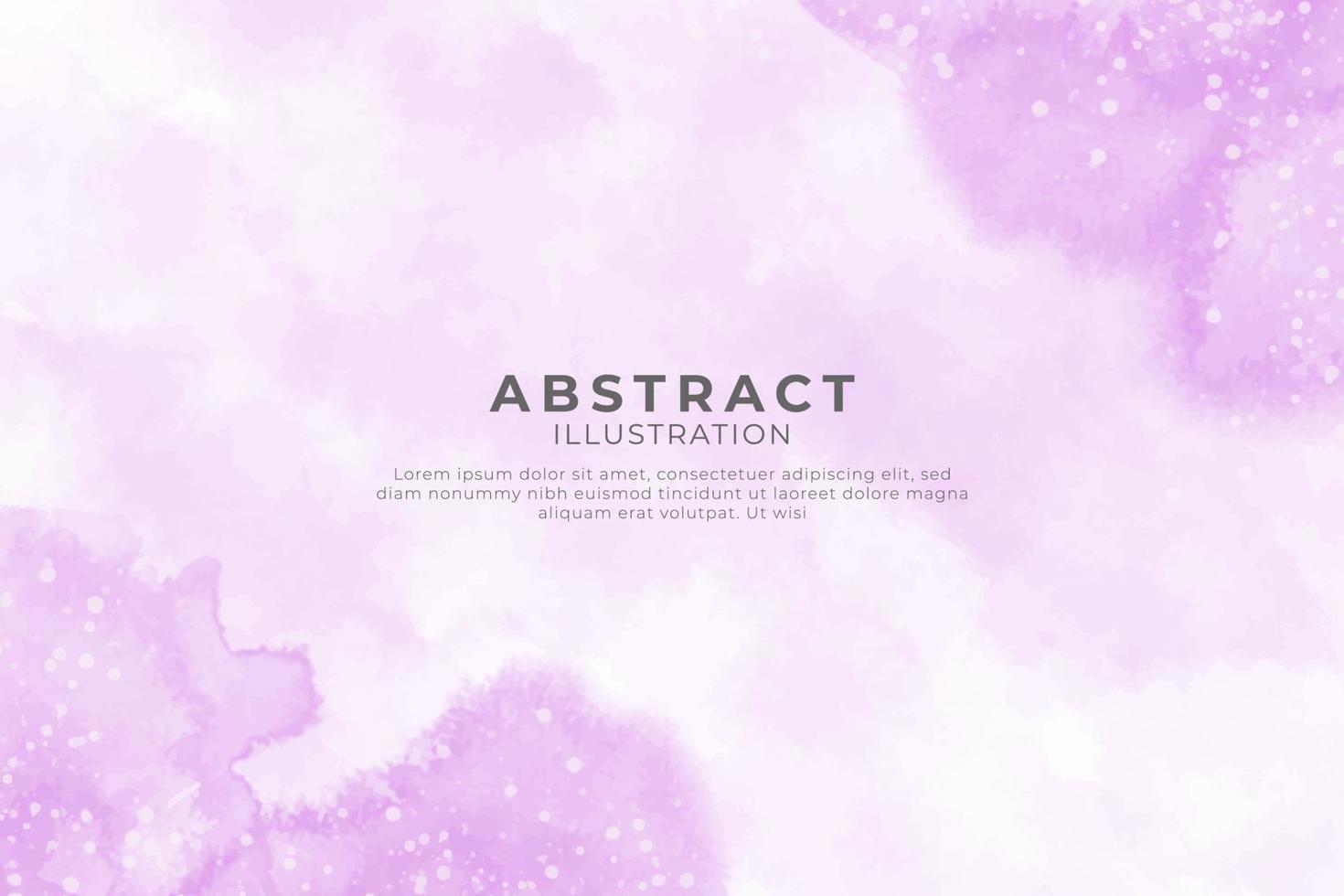 Abstract splashed watercolor textured background vector