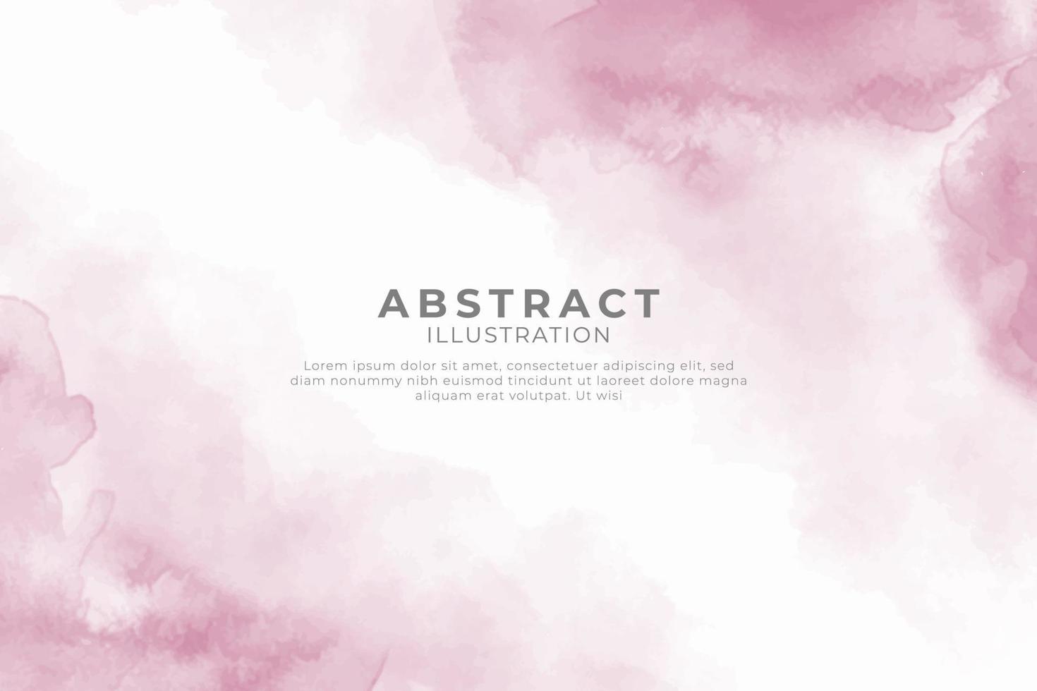 Abstract splashed watercolor textured background vector